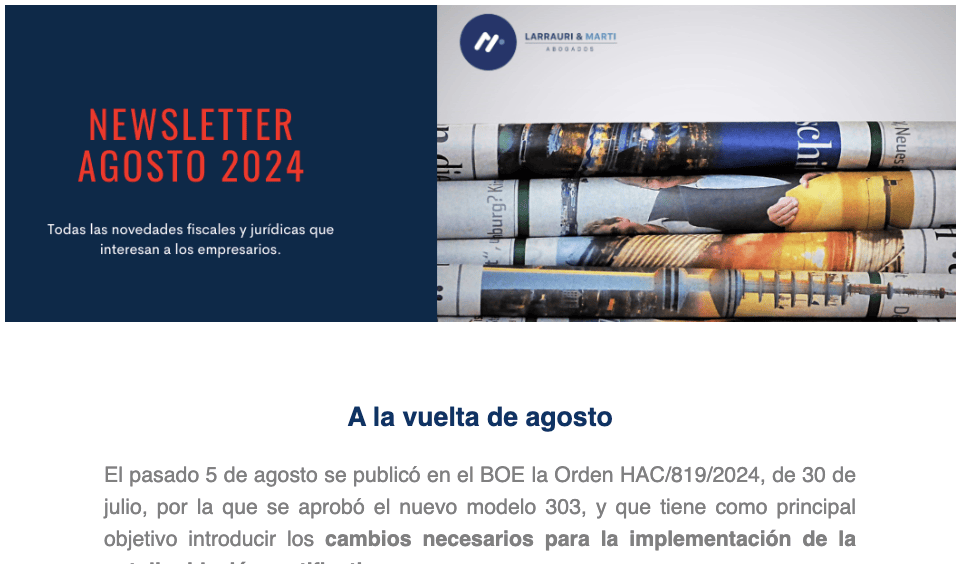 Newsletter de 2024-08-27